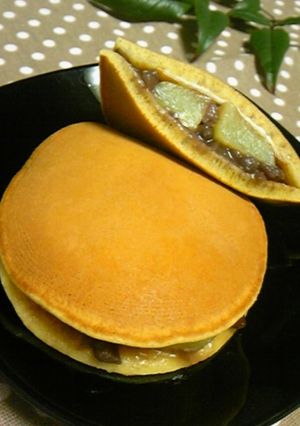 もちっ♪しゃきっ♪林檎バターどら焼き-レシピのメイン写真