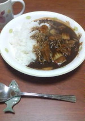 ハヤシライスには鶏肉と白菜☆-レシピのメイン写真