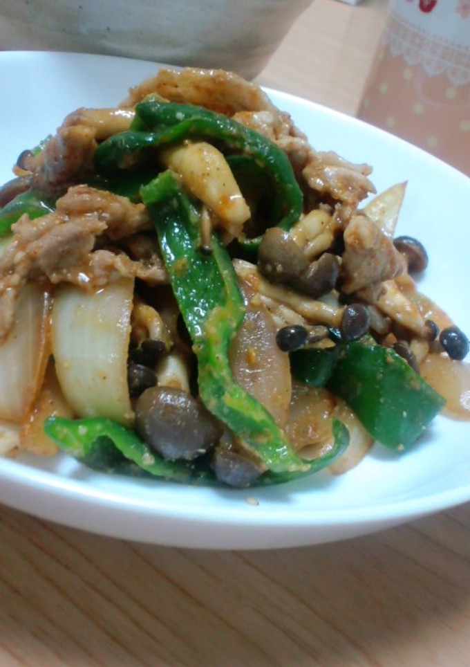 韓国風◎ウマウマ・ゴマたっぷり野菜炒め-レシピのメイン写真