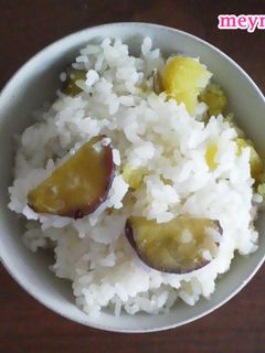 さつまいもゴハン♪とってもシンプルな味付-レシピのメイン写真