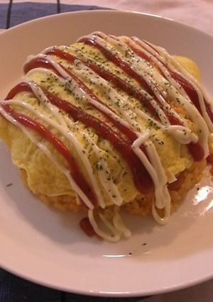 残り物でかんたんイタリアンオムライス-レシピのメイン写真