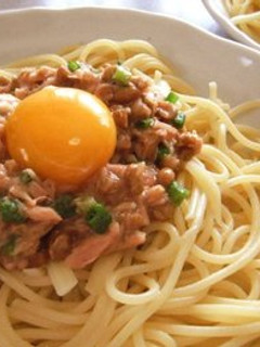 さっぱりなっとうパスタ-レシピのメイン写真