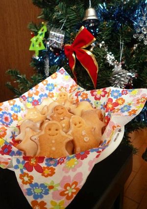 クリスマスだもの♡ジンジャークッキー-レシピのメイン写真