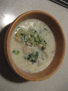 離乳食 青梗菜の豆乳スープ-レシピのメイン写真
