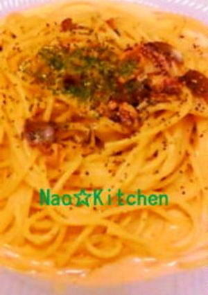 いかの塩辛クリームパスタ☆-レシピのメイン写真