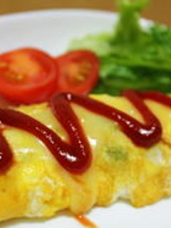 枝豆入りチーズオムレツ-レシピのメイン写真
