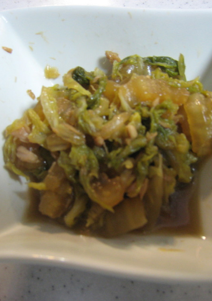 白菜とシーチキンの旨煮-レシピのメイン写真