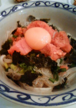 明太子どっさり！！まぜまぜうどん☆-レシピのメイン写真