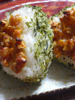 味噌ナッツ焼きにぎり-レシピのメイン写真
