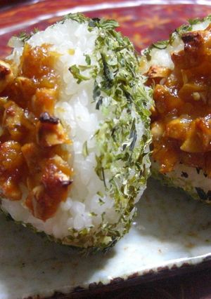 味噌ナッツ焼きにぎり-レシピのメイン写真