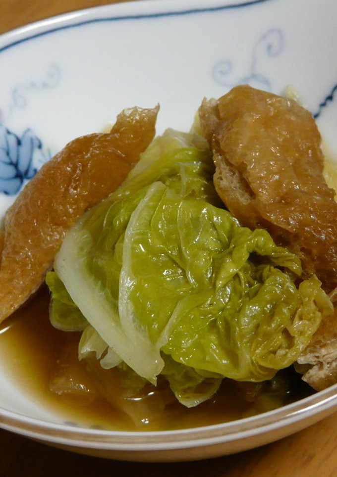白菜と油揚げの煮物-レシピのメイン写真