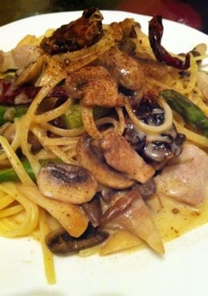 4種のキノコのパスタ-レシピのメイン写真