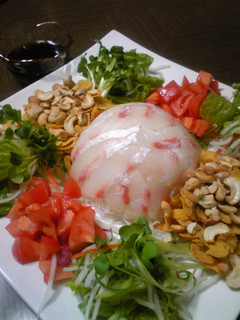 *豪華!鯛とカシューナッツのサラダ*-レシピのメイン写真