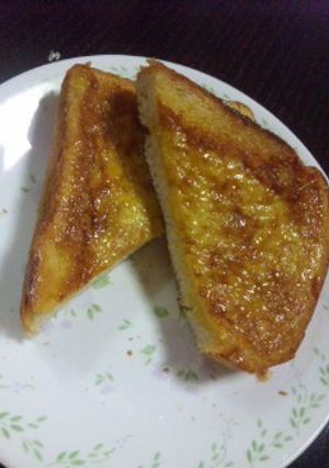 牛乳なしのフレンチトースト風♪-レシピのメイン写真