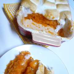 รูปของ スイートポテト＆マシュマロのキャセロール