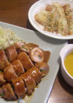 さっぱり肉巻き(ﾟ＊ﾟ)-レシピのメイン写真