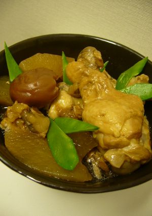 手羽元と大根のさっぱり梅酒煮-レシピのメイン写真