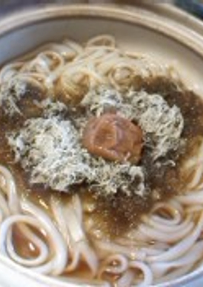 超簡単！とろろ梅うどん-レシピのメイン写真