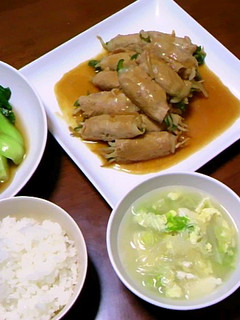 ★節約!豚肉のモヤシ巻き★-レシピのメイン写真