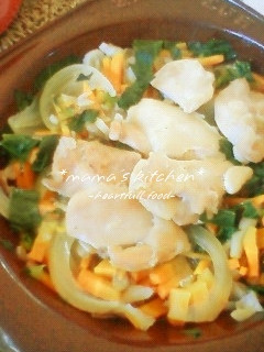 幼児食☆取り分け☆たっぷり野菜の蒸し鶏-レシピのメイン写真