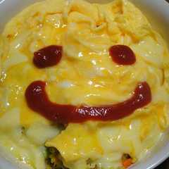 รูปของ とろとろチーズオムライスっ♪