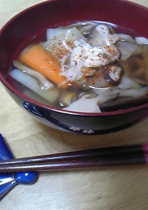 ☆群馬の家庭の味 おきりこみ☆-レシピのメイン写真