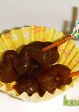 お弁当に！クネクネこんにゃく串-レシピのメイン写真