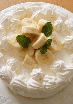バナナのショートケーキ-レシピのメイン写真