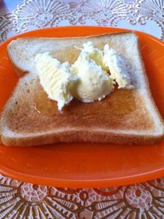 ハニートースト バニラアイスのせ-レシピのメイン写真
