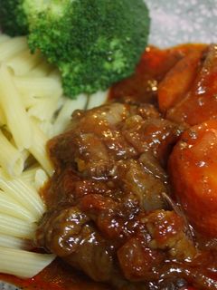牛すじの赤ワイン煮★安い素材を美味しく-レシピのメイン写真