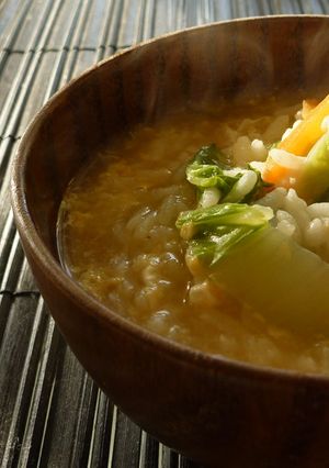 余ったご飯と味噌汁で簡単『おじや』-レシピのメイン写真