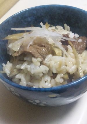 牛丼のリメイクごはん-レシピのメイン写真
