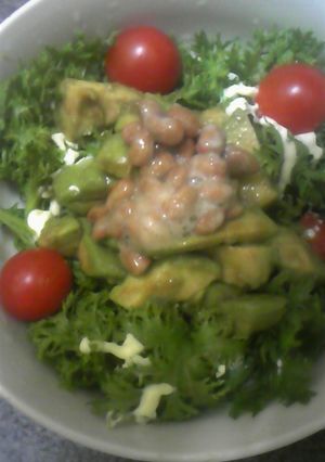アボカドわさび菜納豆丼-レシピのメイン写真