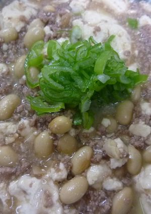大豆と豆腐親子煮-レシピのメイン写真