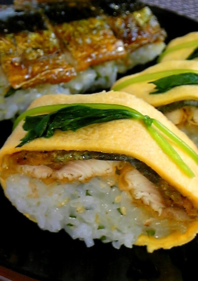 秋刀魚の蒲焼き寿司-レシピのメイン写真