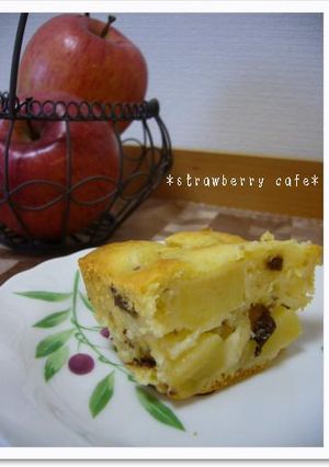 ゴロゴロりんごのケーキ♪-レシピのメイン写真