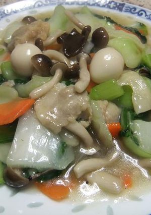 青梗菜de八宝菜-レシピのメイン写真