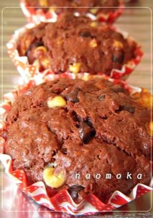 生地が簡単10分！チョコバナナケーキ♡-レシピのメイン写真