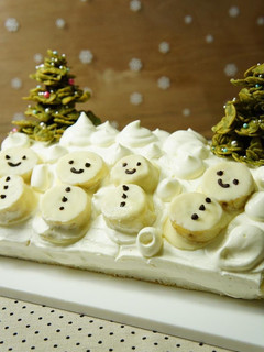 Snowクリスマスケーキ☆-レシピのメイン写真