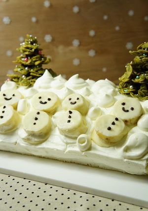 Snowクリスマスケーキ☆-レシピのメイン写真