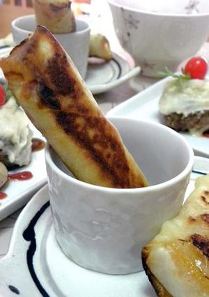 マスタード風味バナナハム春巻き-レシピのメイン写真