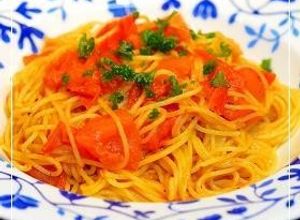 フレッシュトマトとアンチョビのパスタ-レシピのメイン写真