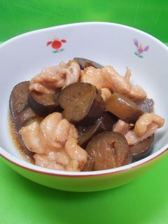 冷凍なすと鶏肉で治部煮-レシピのメイン写真