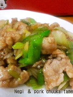 お弁当にも★豚肉とネギの中華炒め-レシピのメイン写真