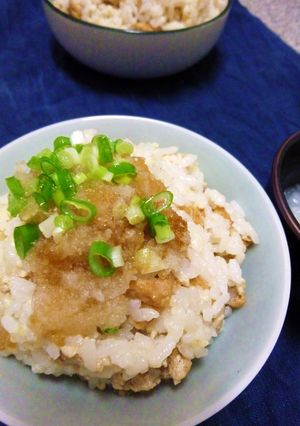 あぶらげ飯 田舎の懐かしの味。-レシピのメイン写真