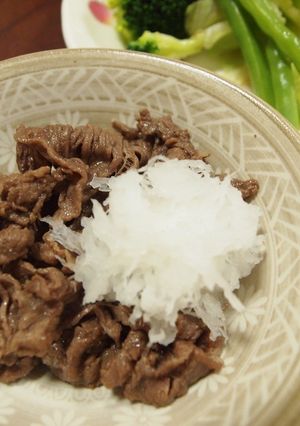 牛肉と大根おろしのさっぱり食べ-レシピのメイン写真