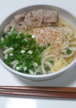 肉玉うどん-レシピのメイン写真