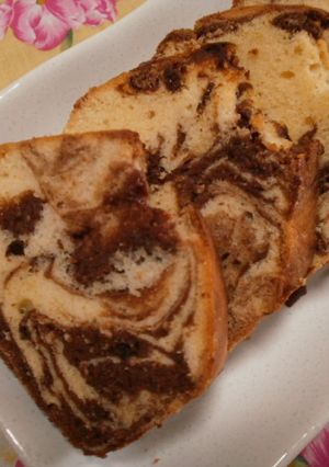 失敗知らず☆マーブルパウンドケーキ♪-レシピのメイン写真