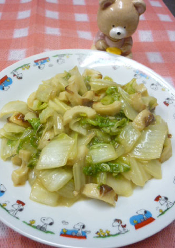 おでんの残り汁で☆白菜の簡単煮物-レシピのメイン写真