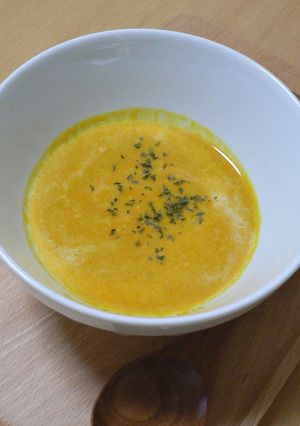 坊ちゃんかぼちゃスープ(冷製)-レシピのメイン写真